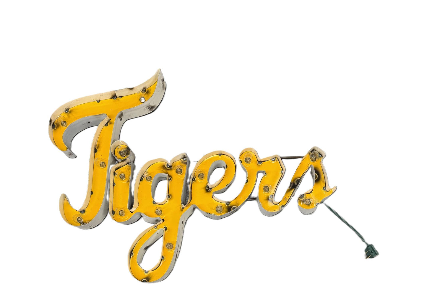 Missouri Tigers Lighted Recycled Metal Wall Decor