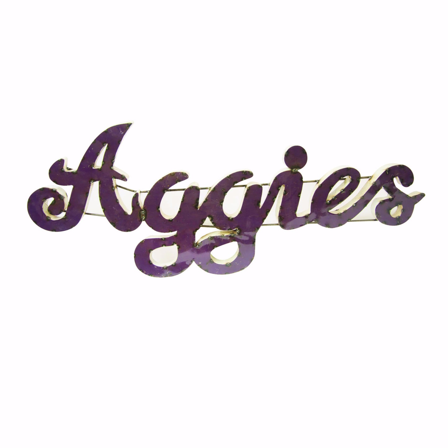 Texas A&M "Aggies" Recycled Metal Wall Decor