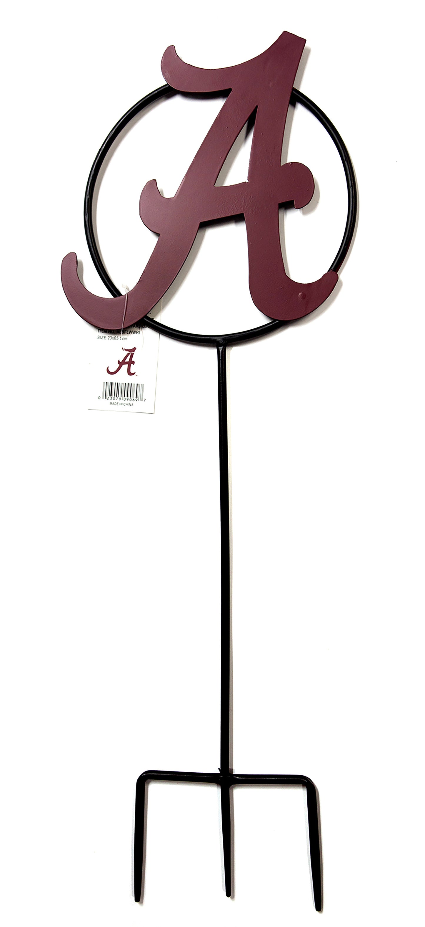 University of Alabama "A" Wrought Iron Yard Decor