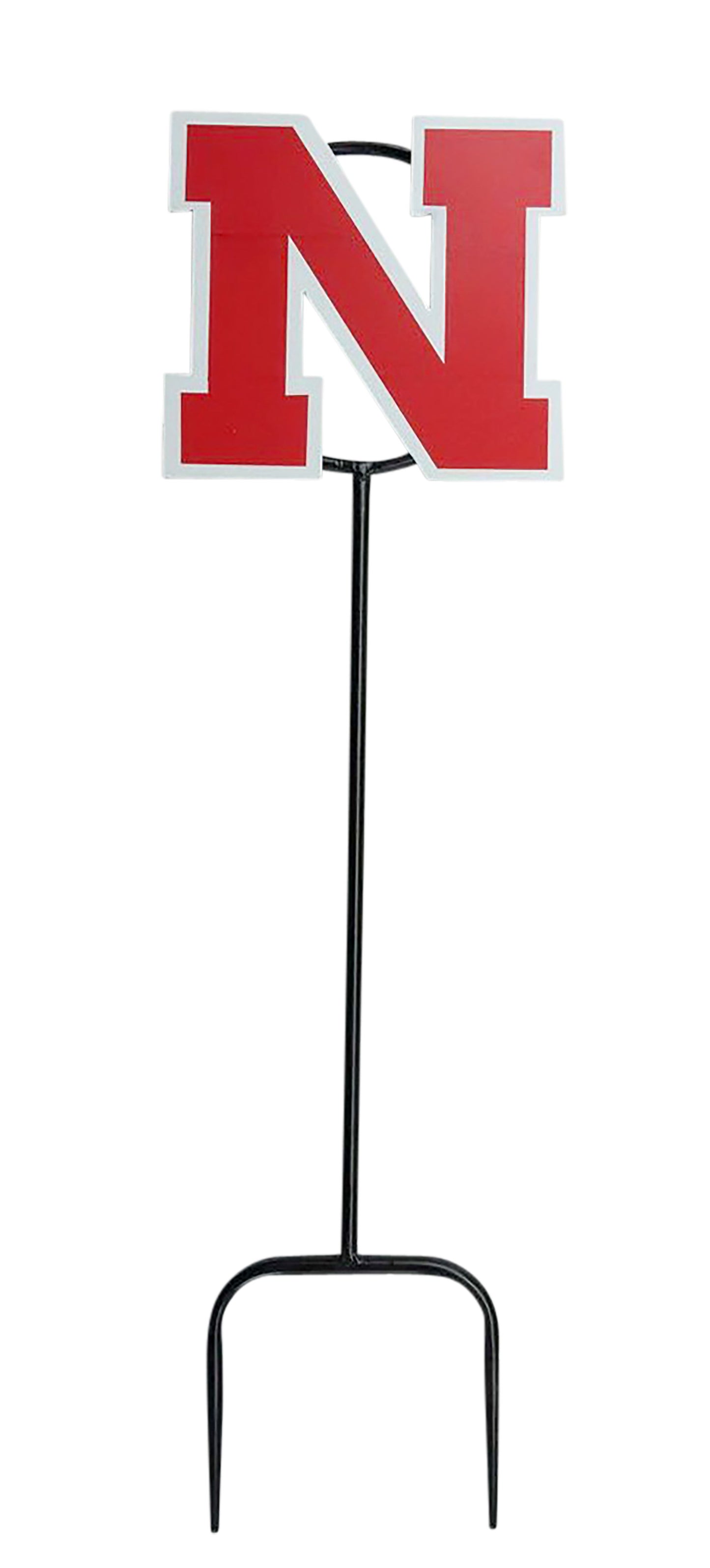 University of Nebraska Logo Wrought Iron Yard Decor