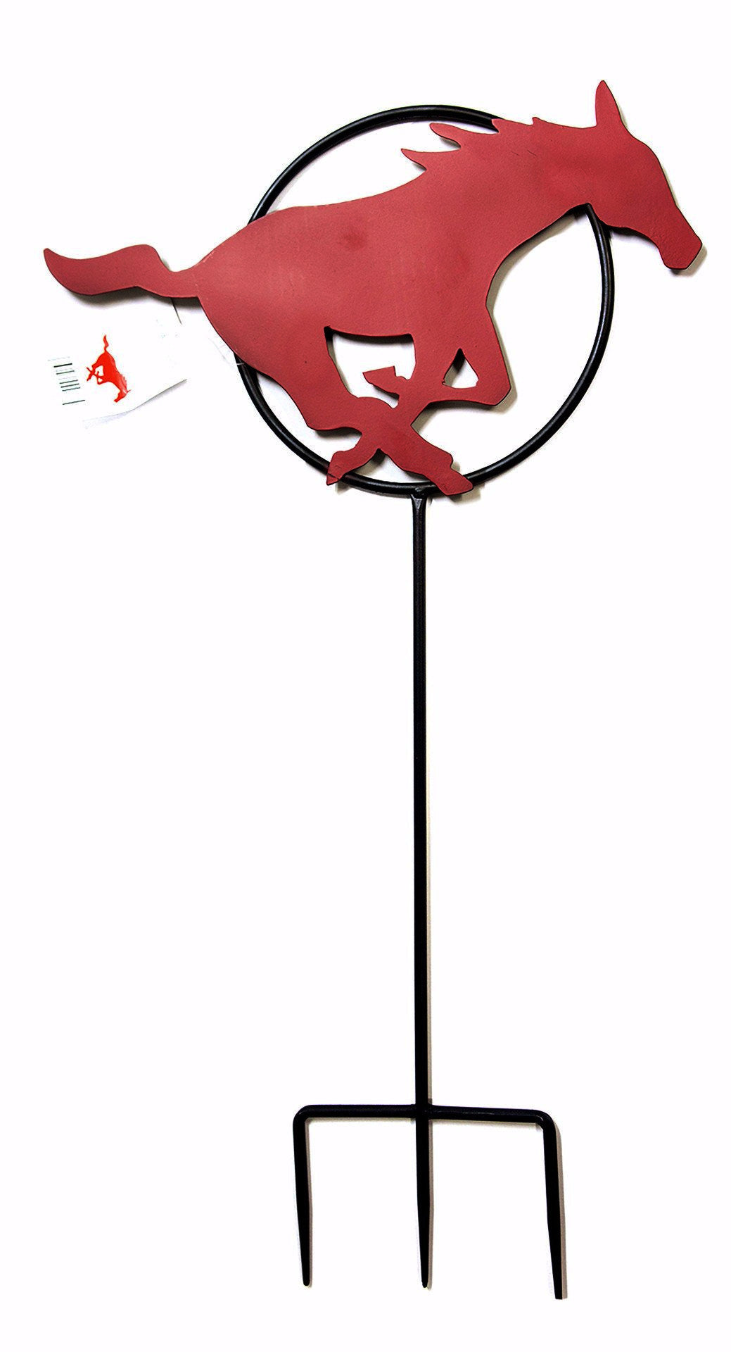 Southern Methodist University SMU Mustang Wrought Iron Yard Decor