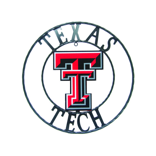 Texas Tech University "Double T" Wrought Iron Wall Decor