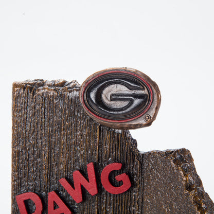 Georgia Bulldogs Cast Bronze Dawg Nation