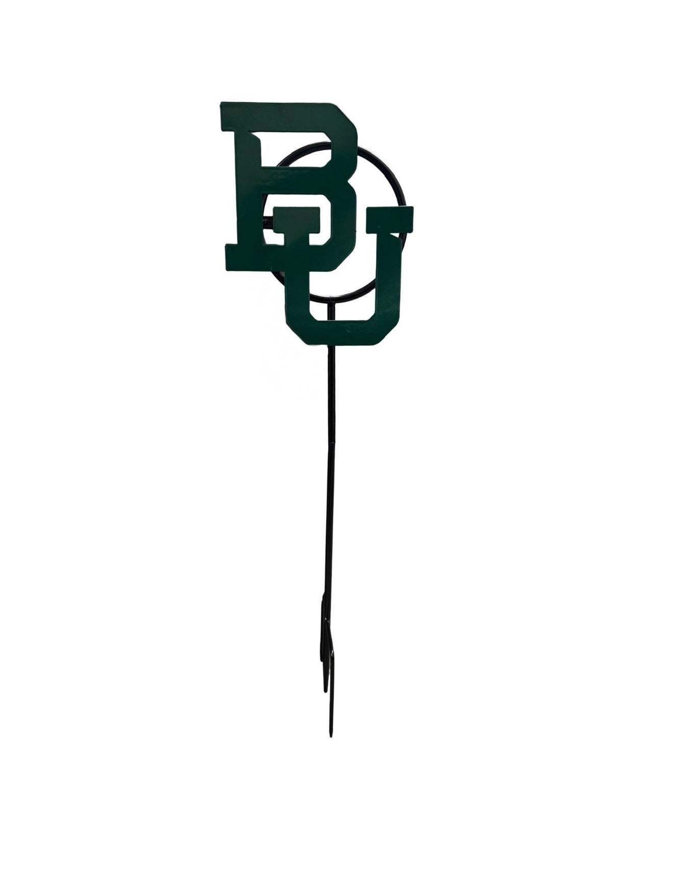 Baylor University "BU" Wrought Iron Yard Decor