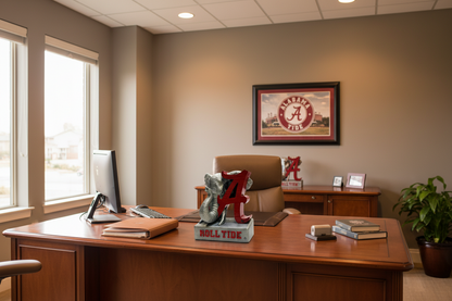 Alabama Crimson Script A Table Top Sculpture