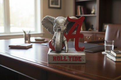 Alabama Crimson Script A Table Top Sculpture