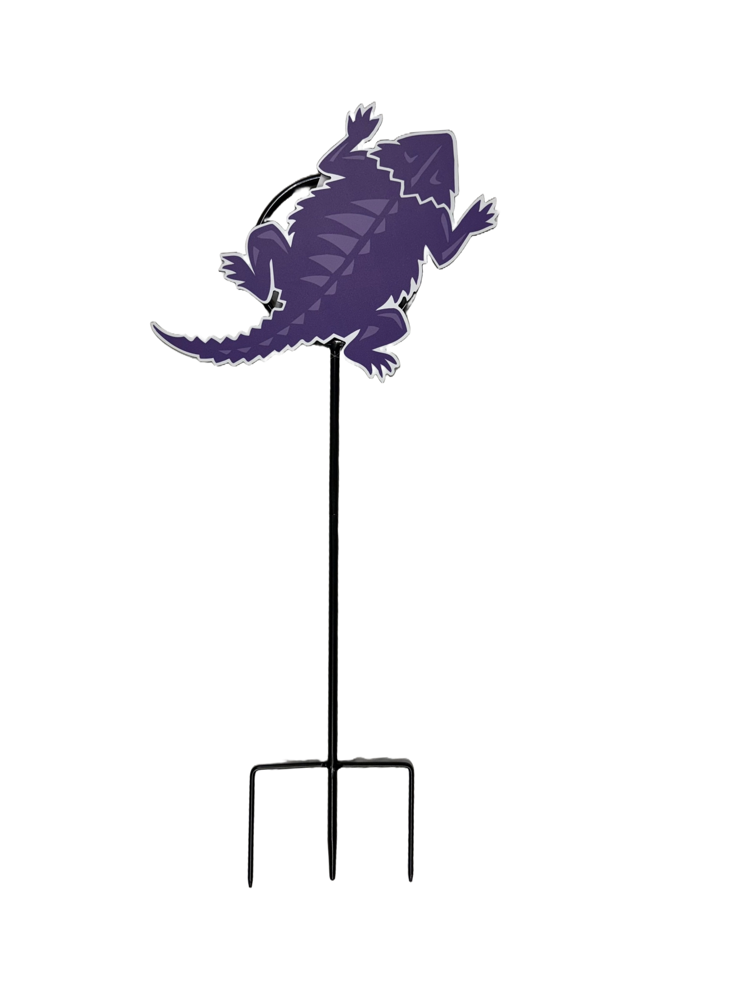 TCU Horned Frogs Wrought Iron Yard Decor