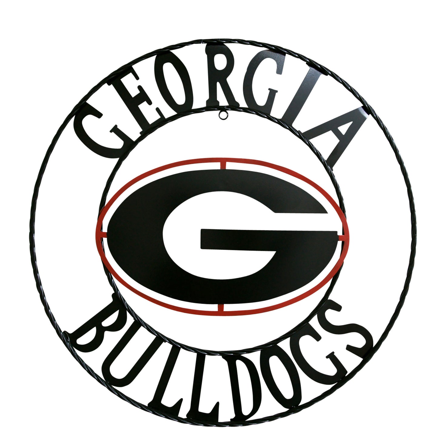 University of Georgia Bulldogs Wrought Iron Wall Decor