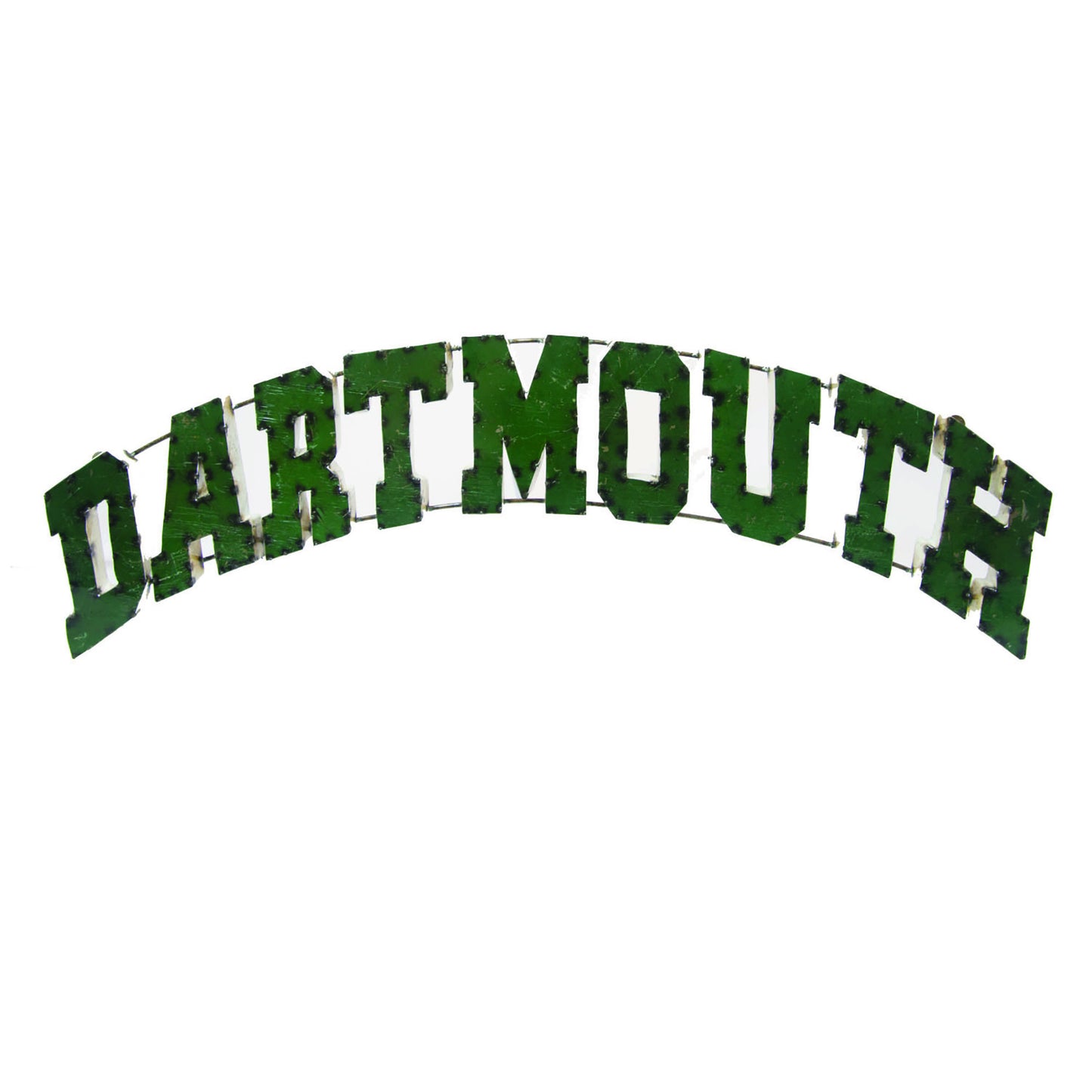 Dartmouth College "Dartmouth" Recycled Metal Wall Decor