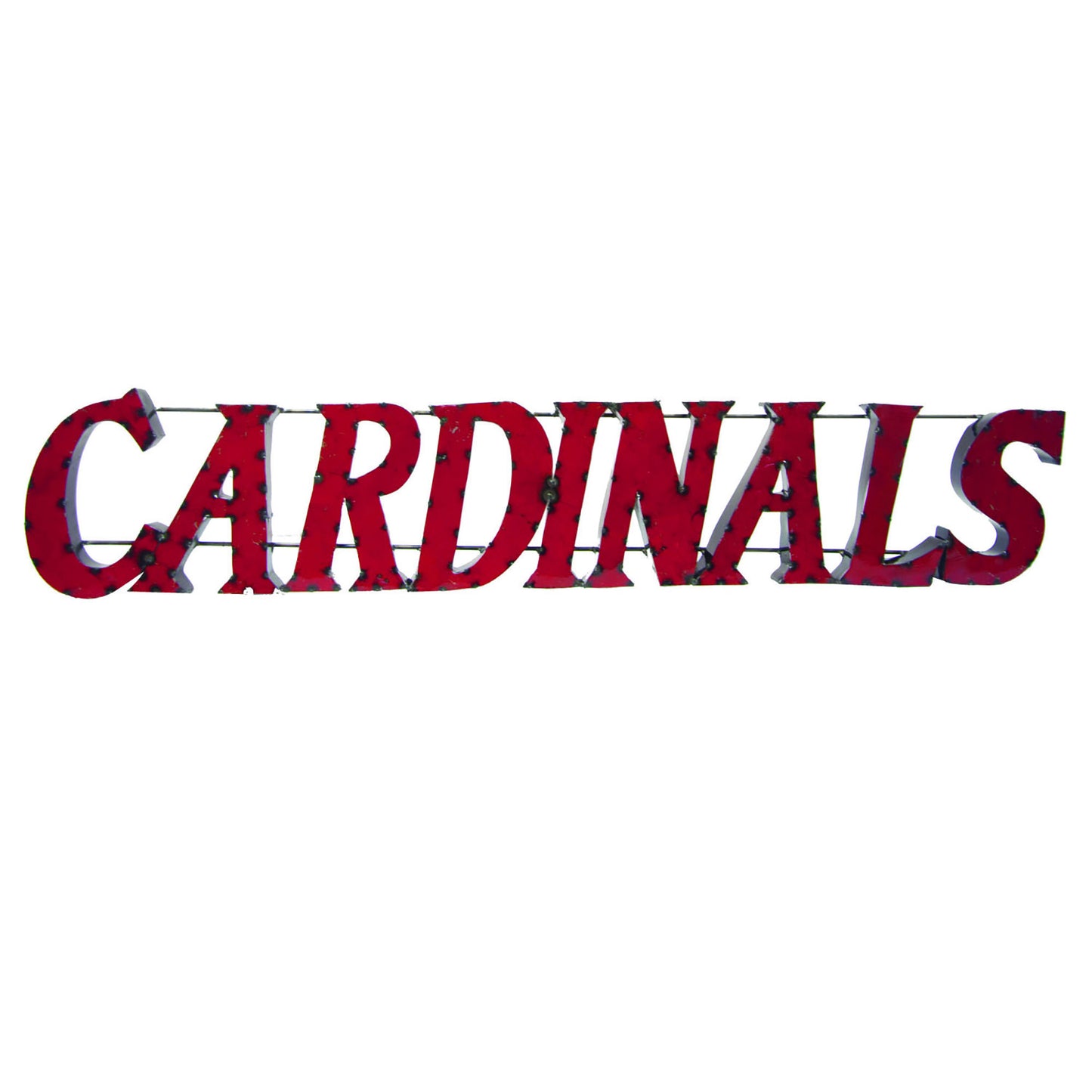 University of Louisville "Cardinals" Recycled Metal Wall Decor