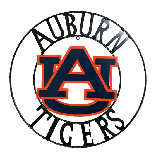 Auburn University Tigers Wrought Iron Wall Decor