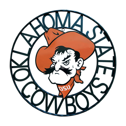 Oklahoma State University Cowboys Wrought Iron Wall Decor