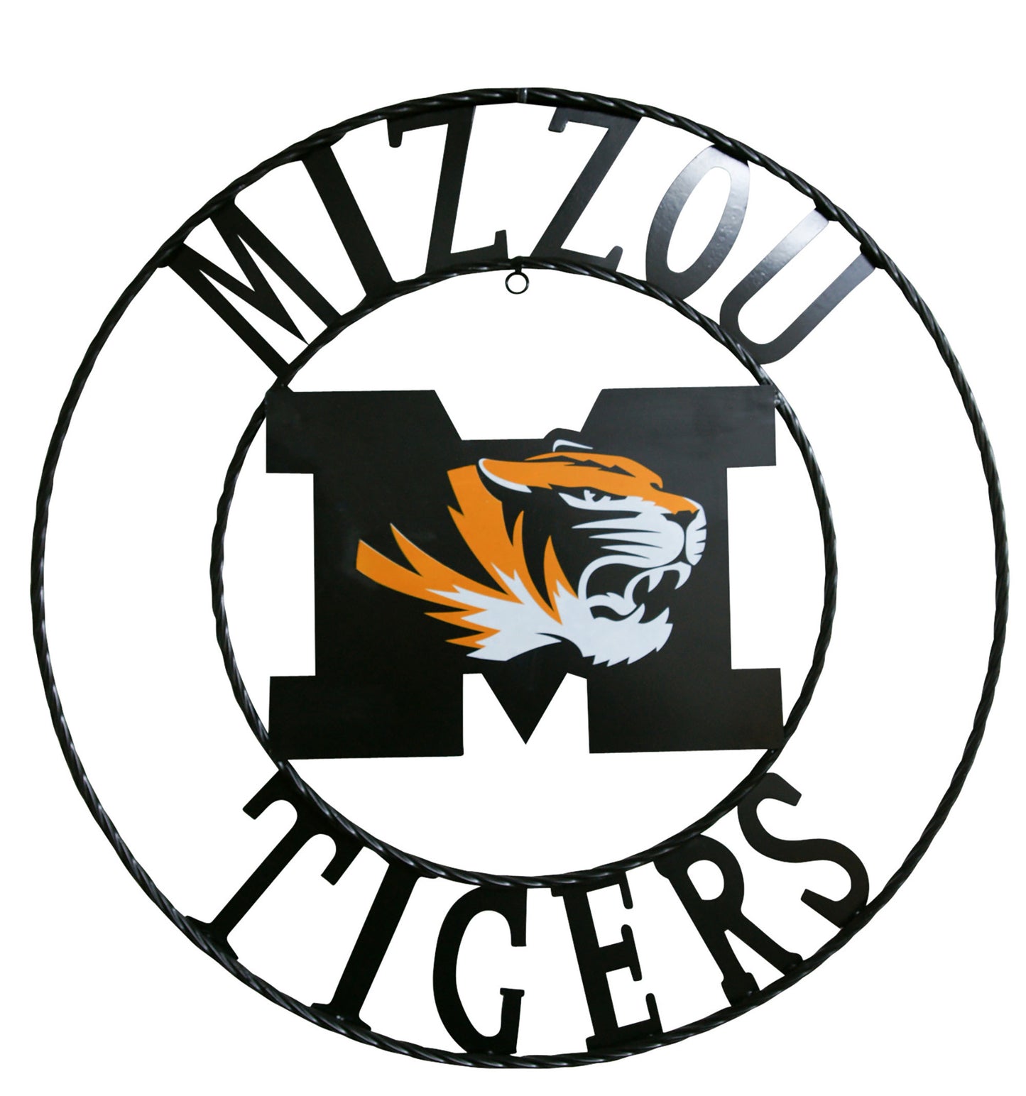 University of Missouri Mizzou Tigers Wrought Iron Wall Decor