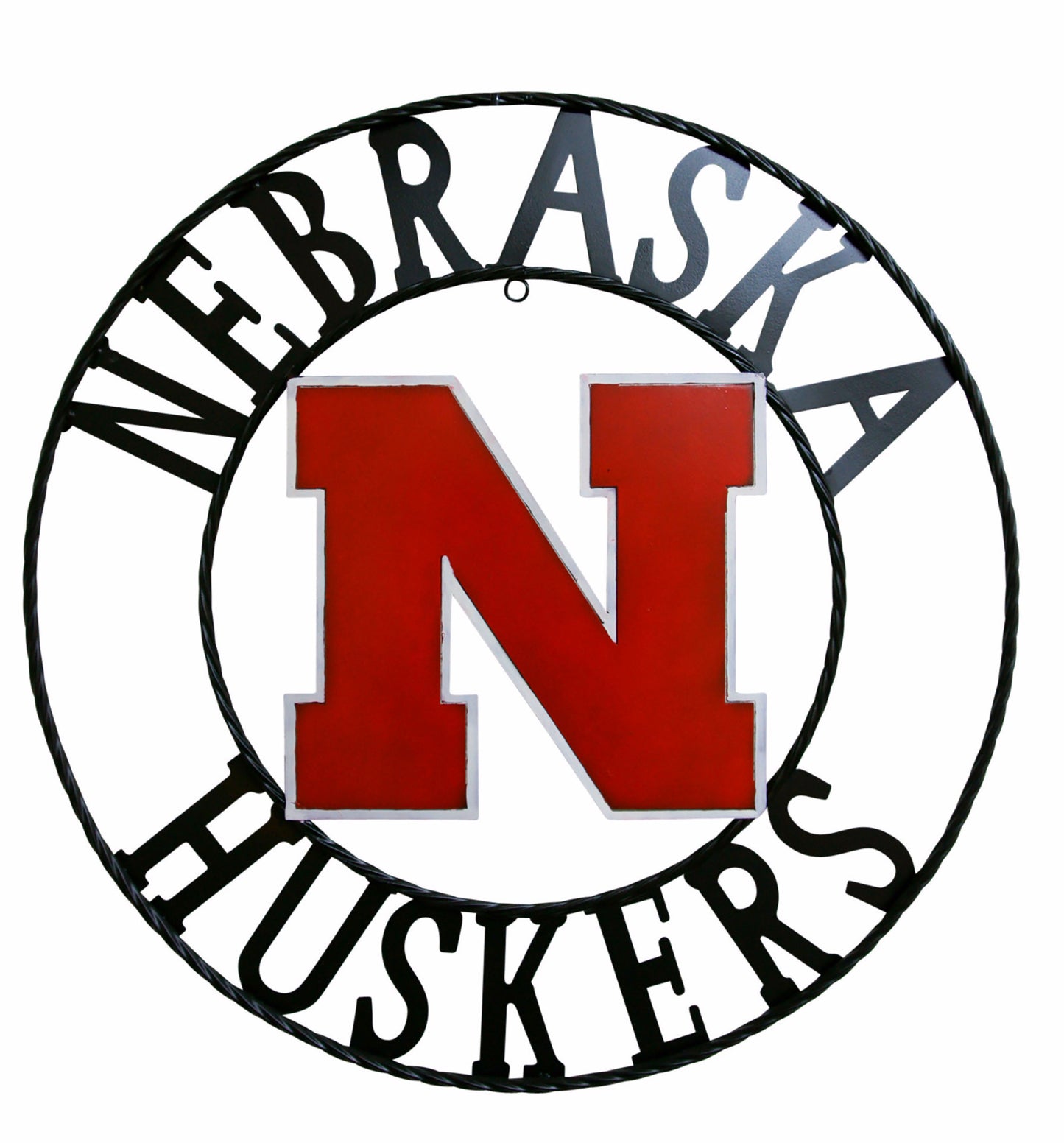 University of Nebraska Huskers Wrought Iron Wall Decor