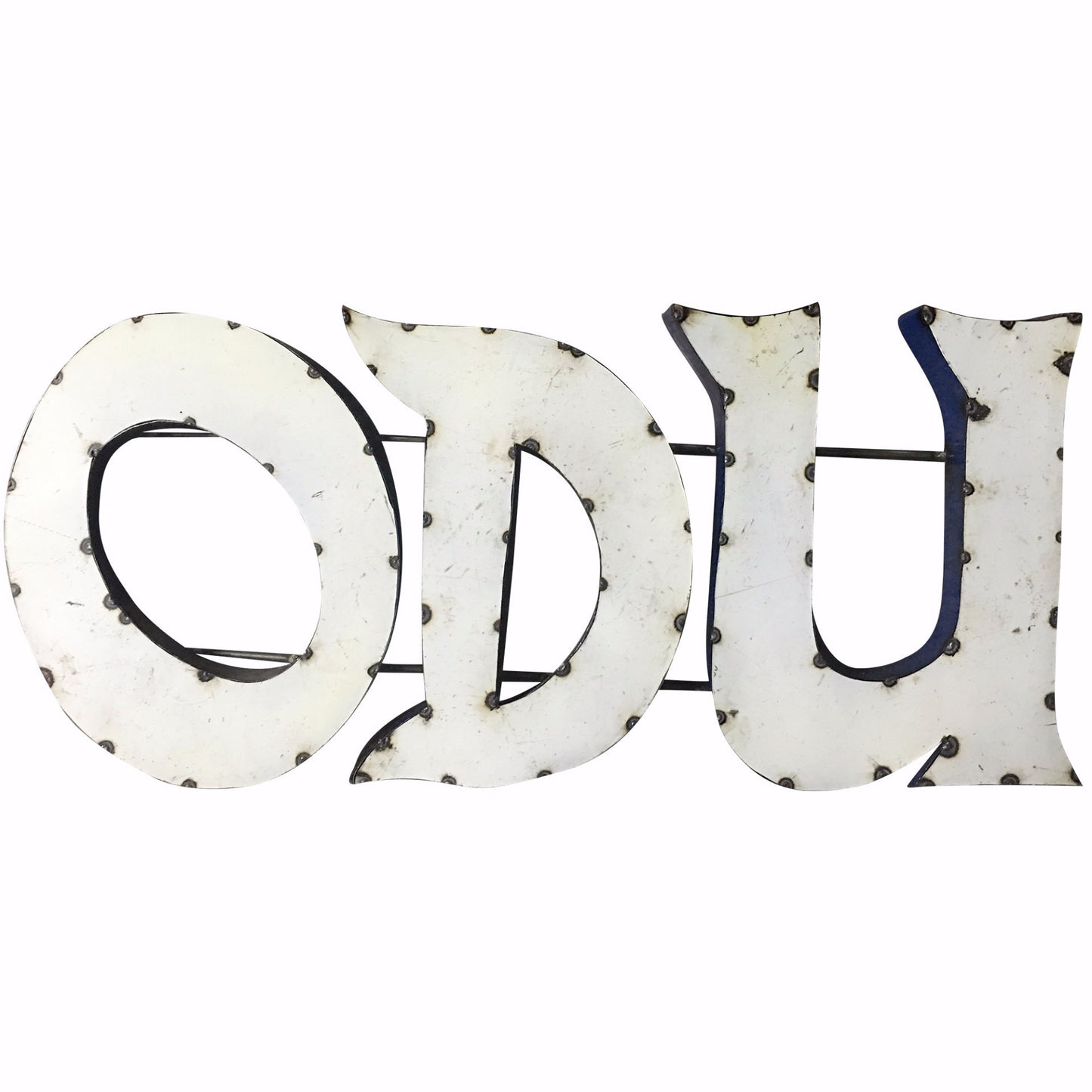 Old Dominion University "ODU" Recycled Metal Wall Decor