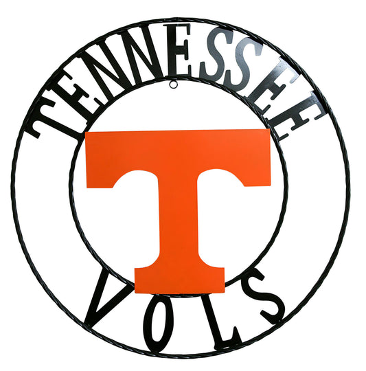 University of Tennessee Vols Wrought Iron Wall Decor