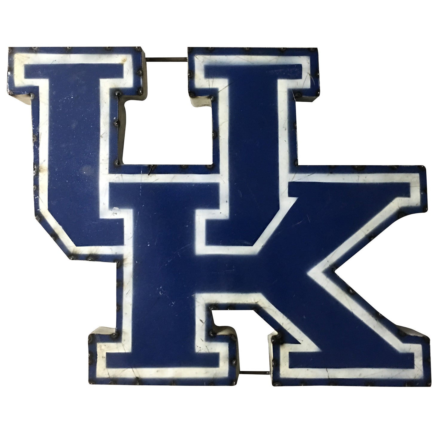 University of Kentucky "UK" Recycled Metal Wall Decor